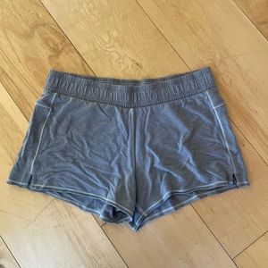 Lululemon Gray Comfy Shorts
